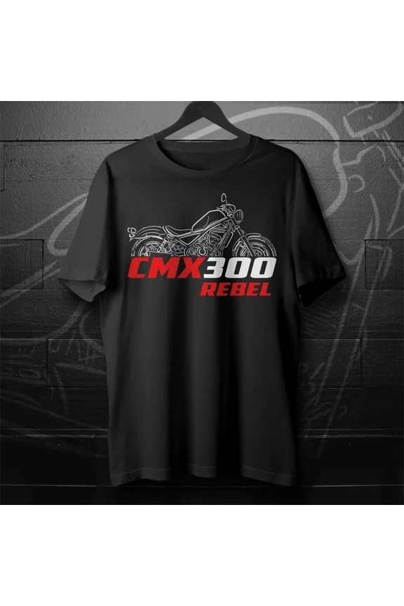 Hot CMX300 Rebel 2017-2024 - Motorcycle T-Shirt for Riders
