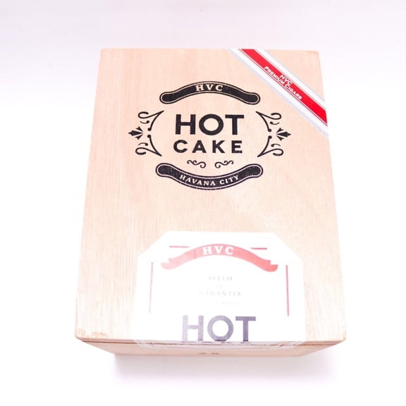 Hot Cake Gran Canon Empty Wood Cigar Box 7" x 5.5" x 5"