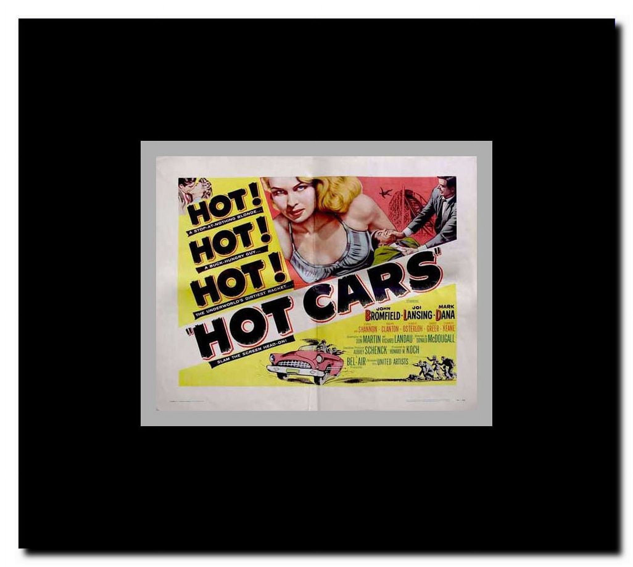 Hot Cars Framed Movie Poster