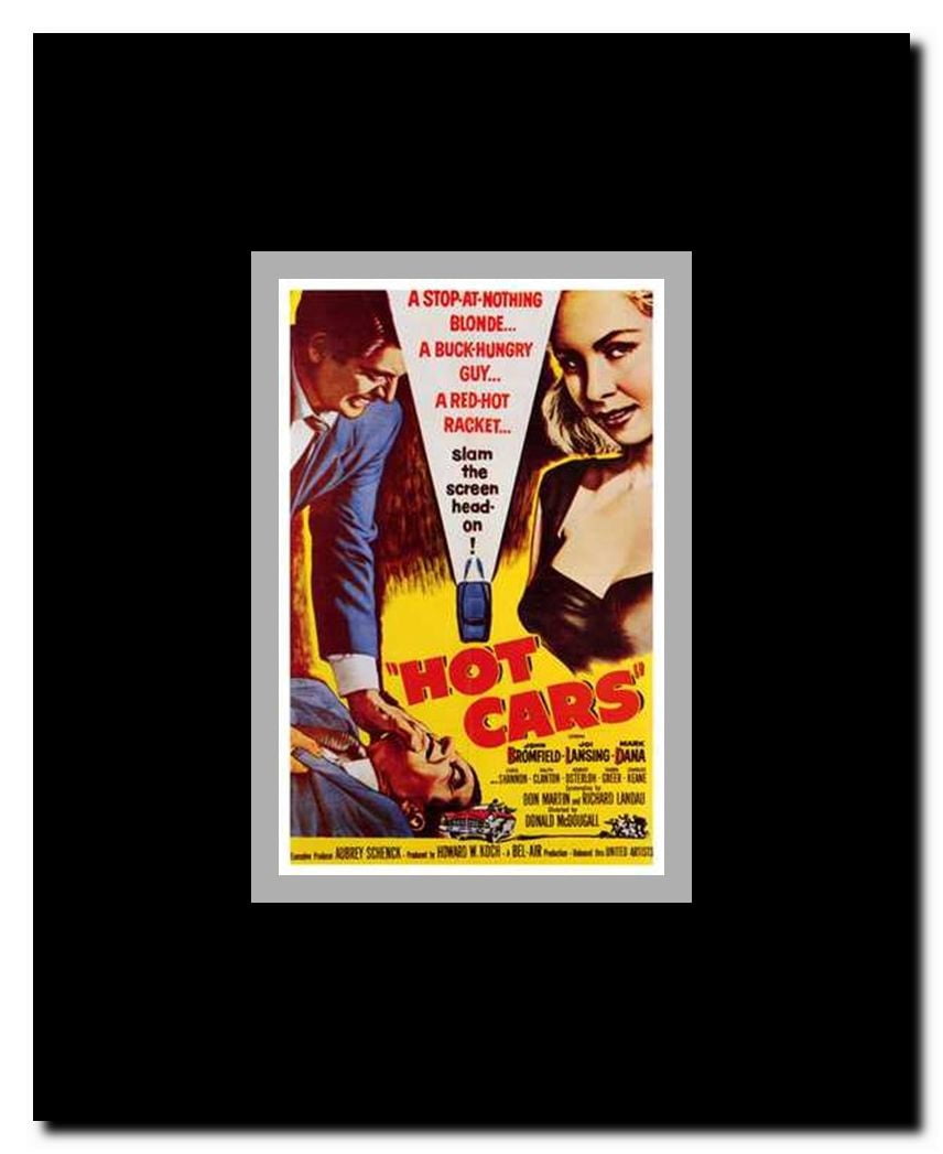 Hot Cars Framed Movie Poster