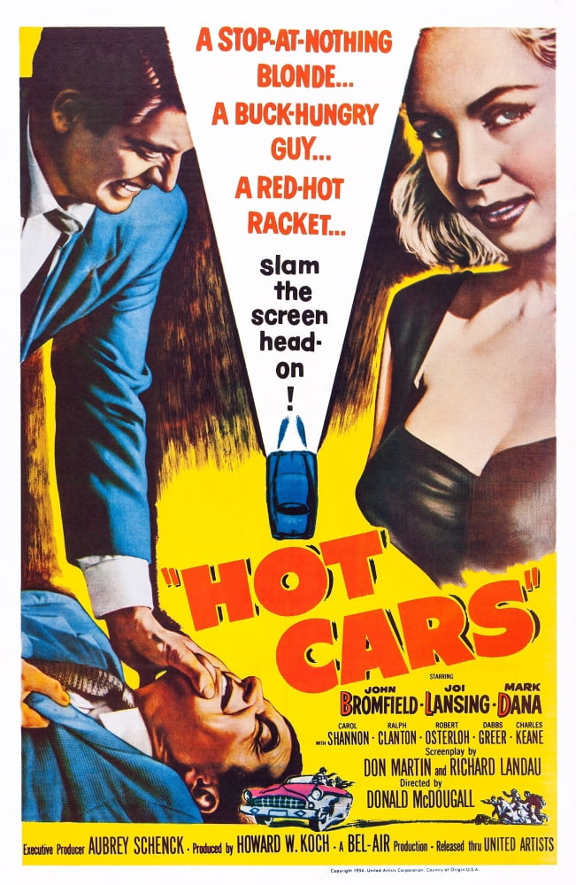 Hot Cars U Canvas Art - (11 x 17)