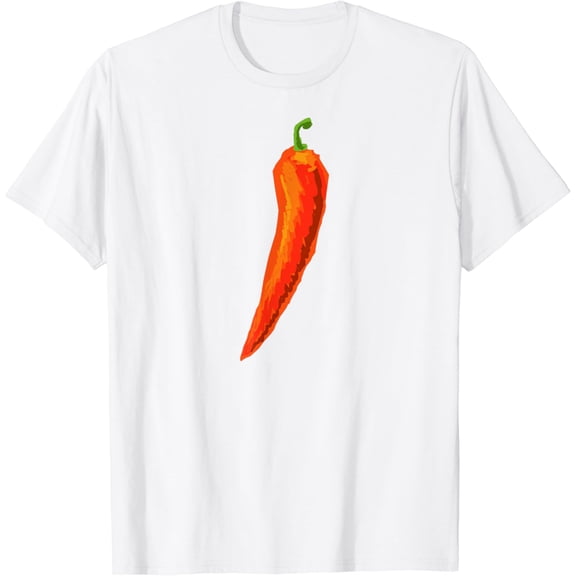 Hot Chili Pepper Shirt Gift for Spicy Food Lover T-Shirt100% cotton