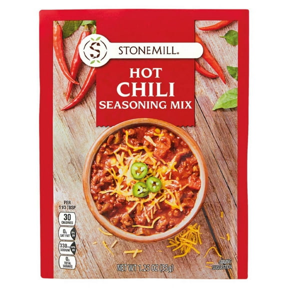 Stonemill Hot Chili Seasoning Mix, 1.25 oz