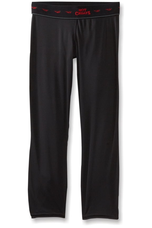 Youth Peachskins Bottom Lightweight Relaxed Fit Base Layer - Black, X-Small