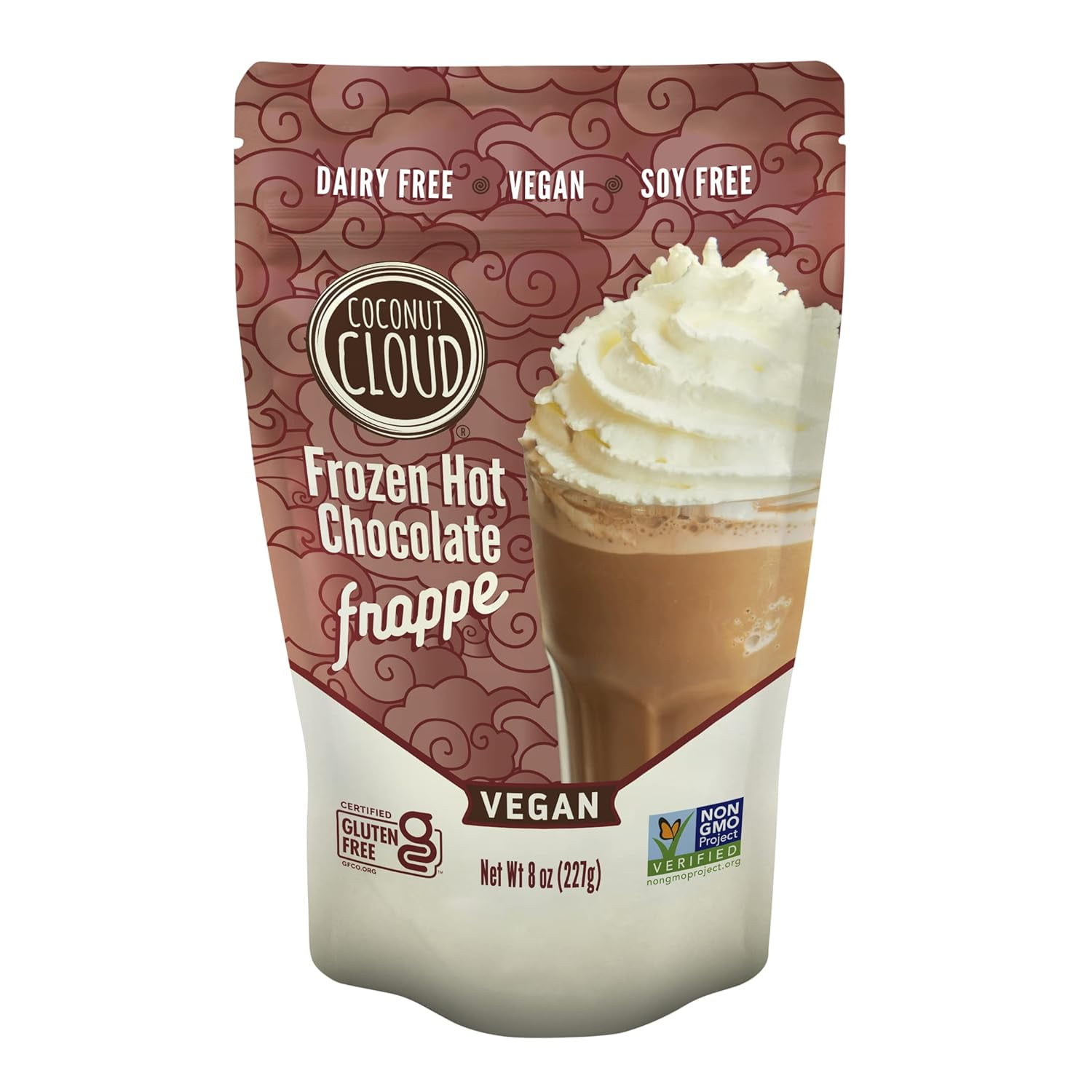 Hot Chocolate Blended Frappe Iced Cocoa Add Nut Milk, Ice Enjoy