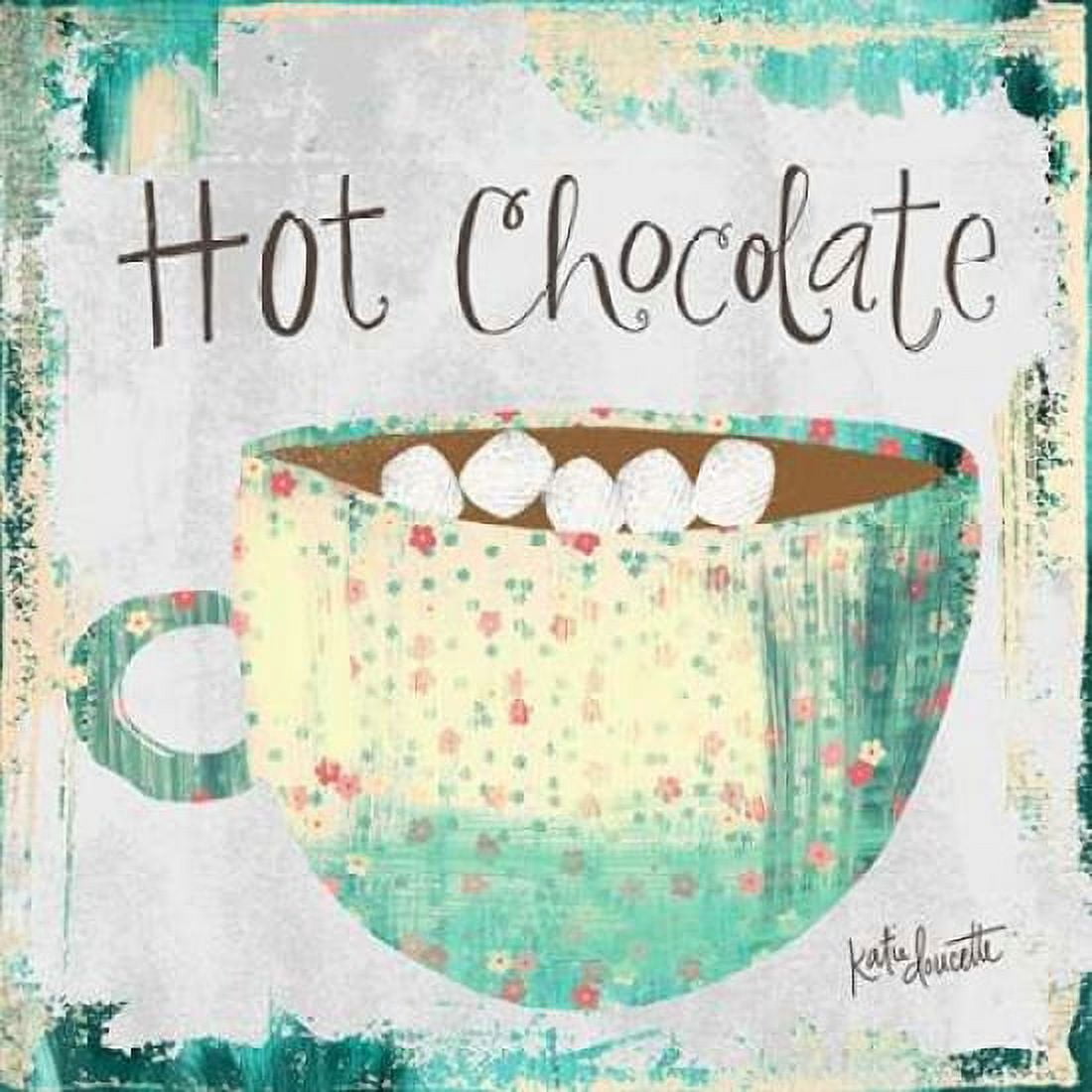 Hot Chocolate Canvas Art - Katie Doucette (24 x 24)
