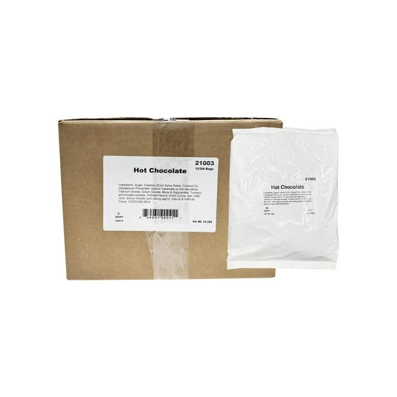 Hot Chocolate Mix  Creamy Cocoa Beverage Powder, 12/2 lb Bags (24 lb Total)  Foodservice Bulk Hot Cocoa