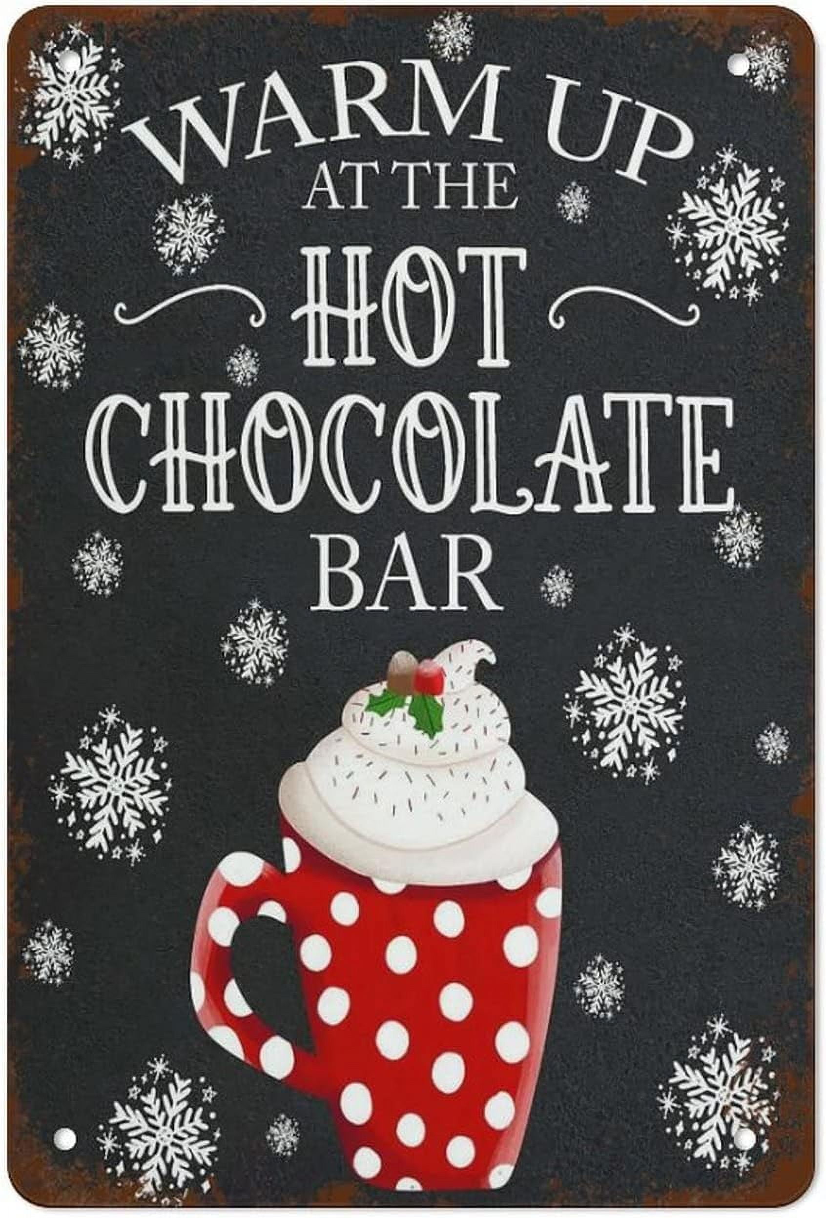 Hot Chocolate Sign,Hot Chocolate Bar,Hot Chocolate Printable,Hot ...