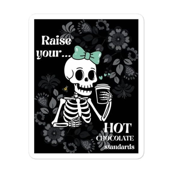 Hot Chocolate Standards Bubble-free stickers