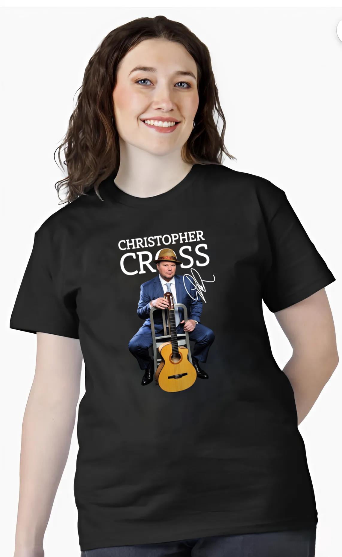 Hot Christopher Cross Singer Unisex tee Yacht Rock Music Fan, for men ...