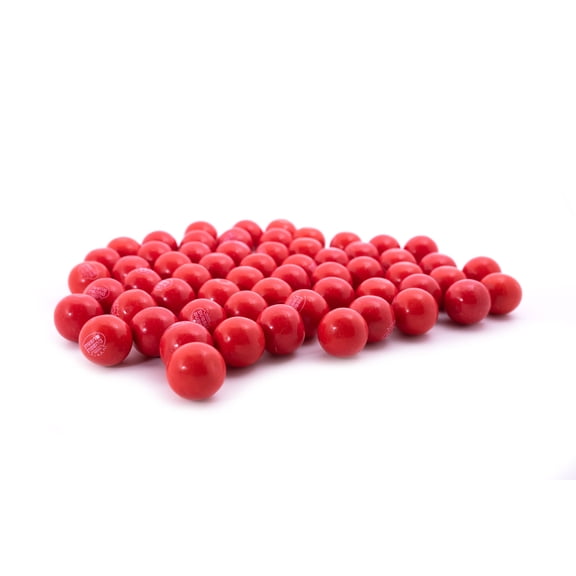 Dubble Bubble Hot Cinnamon Gumballs 1 Pound Sweet & Spicy Cinnamon