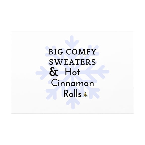 Hot Cinnamon Rolls Greeting card