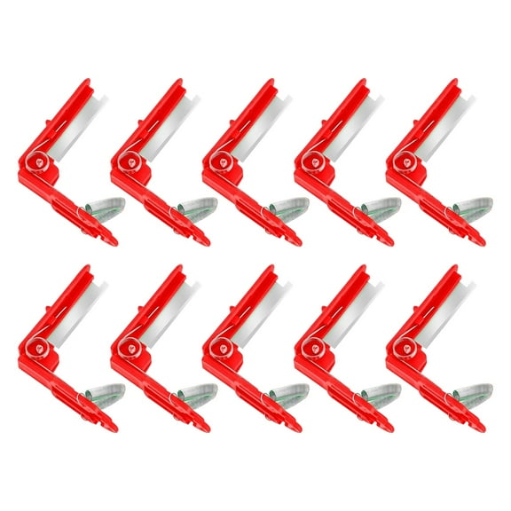 Pedty 10*Picking Thumb Knife,Multifunctional Gardening Thump New Garden Cutter Finger Fruit Hand Pruner Portable Trimming Separator Thumb Cutter for Vegetable Fruit and Flower 10Pc