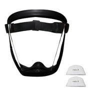 Hot Clearance! Tanune Protective Cover Tooltekt & Fog Tooltekt Dust Super Protective for Grinding and Cutting, Protecting Mask Clearance Sale, Black