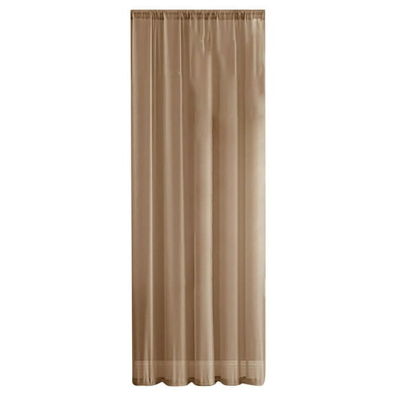 ZZYuan Big Clearance Curtains Linen Texture Window Covering Light & Airy Translucent Panels for Bedroom Living Room Patio Glass Door 54 Inch Width X 120 Inch Length Set Of New!