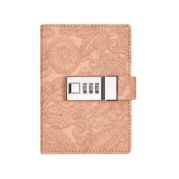 Hot Clearance!ZZYuan Notebook Notebook with Digital Combination Lock Premium Thickened Paper Eye Diary Is An Ideal Gift for Students ,Home Kitchen Decor