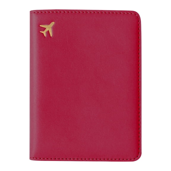 Hot Clearance!ZZYuan PU Leather Passport Holder Blocking Travel Document Organizer with Card Slots Photo Pocket ,Home Kitchen Decor