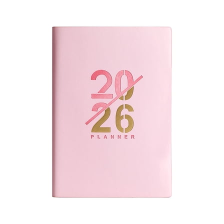Hot Clearance！ZZYuan Weekly Planner 20262027 with 2 Columns 5.8" X 8.5" Academic Calendar 18 Months (Jul 25 Dec 26) Life Work Book with Monthly Tab PU Leather Hardcover ,Home Kitchen Decor