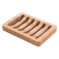 thumbnail image 1 of Hot Clearance！ZZYuan Wooden Soap Dish Natural Soap Holder with for Bathroom Kitchen and Vanity Countertop Organizer ,Home Kitchen Decor, 1 of 6