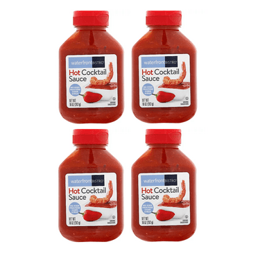 Hot Cocktail Sauce 4 Bottles NT.WT. 10oz. (283g)