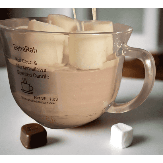 Hot Coco & Marshmallows Scented Candle