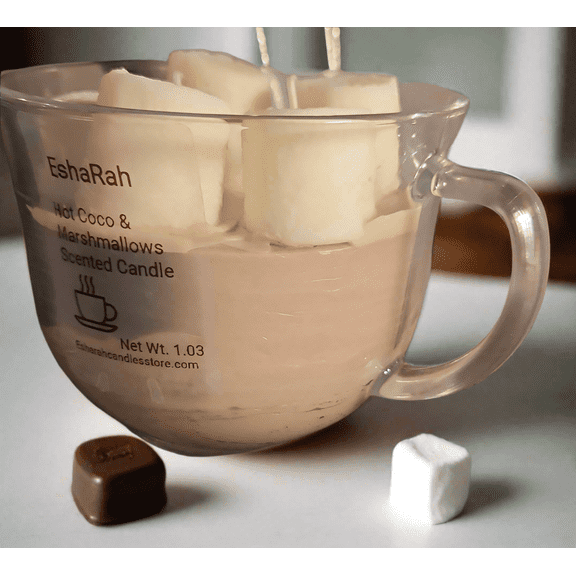 Hot Coco & Marshmallows Scented Candle
