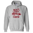 thumbnail image 1 of Hot Cocoa Crew Hoodie Sweatshirt Unisex Large Grey, 1 of 5