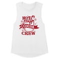 thumbnail image 1 of Hot Cocoa Crew Women's Muscle Tank X-Large White, 1 of 5