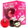 thumbnail image 1 of Hot Cocoa Heart Melt, Marshmallow Filled Bomb, Valentines Day Candy, .83 Ounces, 1 of 6