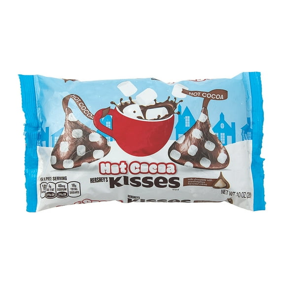 Hot Cocoa Hershey’s® Kisses®, Edibles, Christmas, 65 Pieces