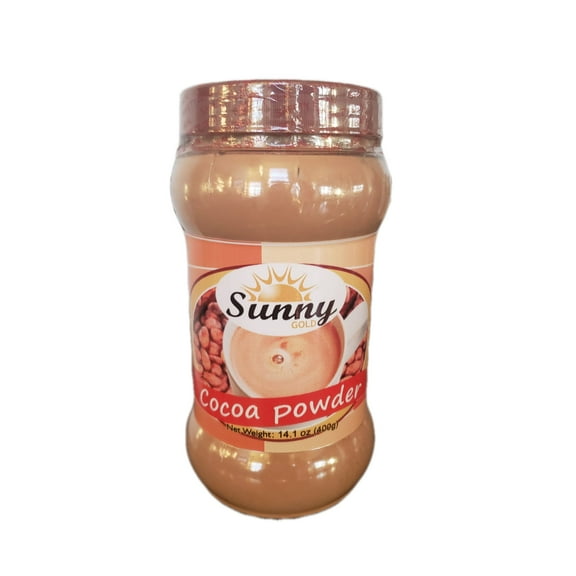 Hot Cocoa Natural Cocoa Powder Sunny Gold/Baking Cocoa 14.1oz (400g) Bottle
