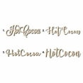 thumbnail image 1 of Hot Cocoa Sign Unfinished Wood Cutout Home Decor DIY Option 1- 48" Wide / 1/2", 1 of 3