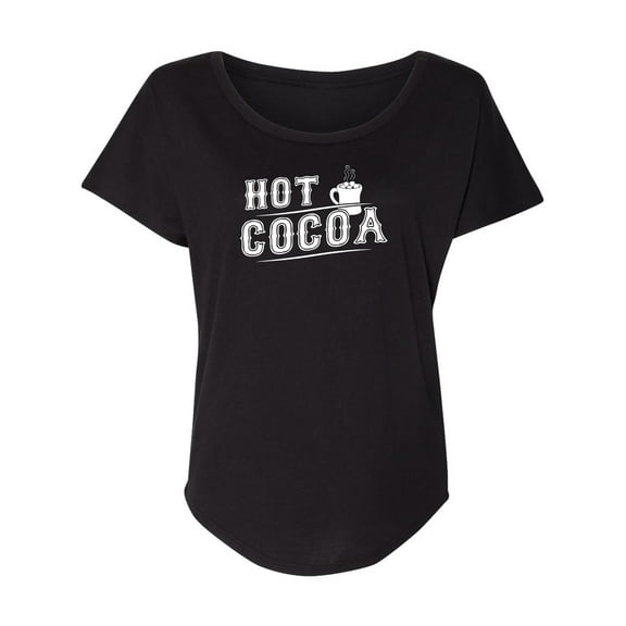 Hot Cocoa Womens Dolman Tee