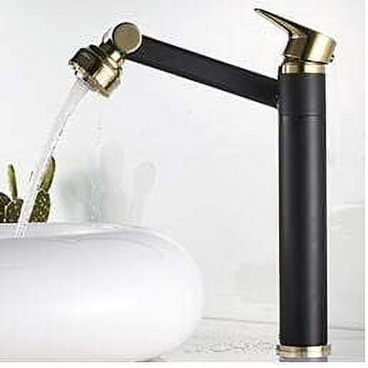 Hot Cold Basin Faucet Bathroom Rotation Sink Faucet Single Lever Brass Crane Water Mixer
