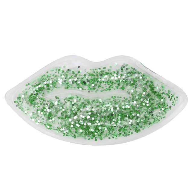 Hot Cold Compress Lips Ice Pack Glitter Sequins Cooling Therapy Lip Gel