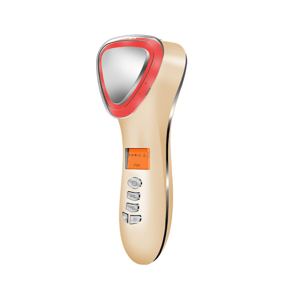 Hot Cold Dual Mode Facial Massager Portable Professional Home Skin Care Device