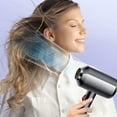 thumbnail image 1 of Hot and Cold Hair Dryer, Constant Temperature Hair Dryer with Diffuser, 1500W, Fast Drying, Intelligent Temperature Control, Low Noise, Lightweight Portable for Travel, 1 of 8