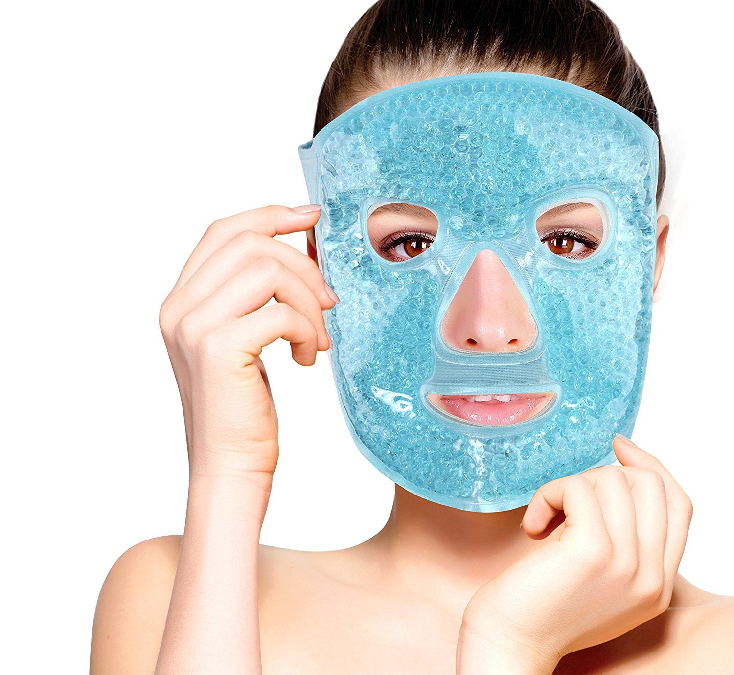 FOMI Hot and Cold Therapy Gel Bead Facial Mask, Model Code