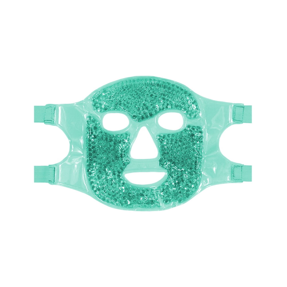 Hot and Cold Therapy Gel Bead Full Facial Mask Ice Face Mask for