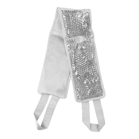 Hot Cold Therapy Shoulder Ice Wrap, Flexible Reusable Gel Pad for Neck Upper Back Pain Relief