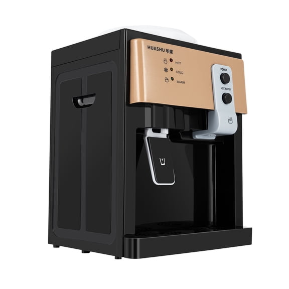 Hot Cold Water Dispenser  3 Temp Countertop, 550W Heat 75W Cool, 304 Stainless Steel, 110V US Plug, for Home Office Kitchen, Water Cooler Machine