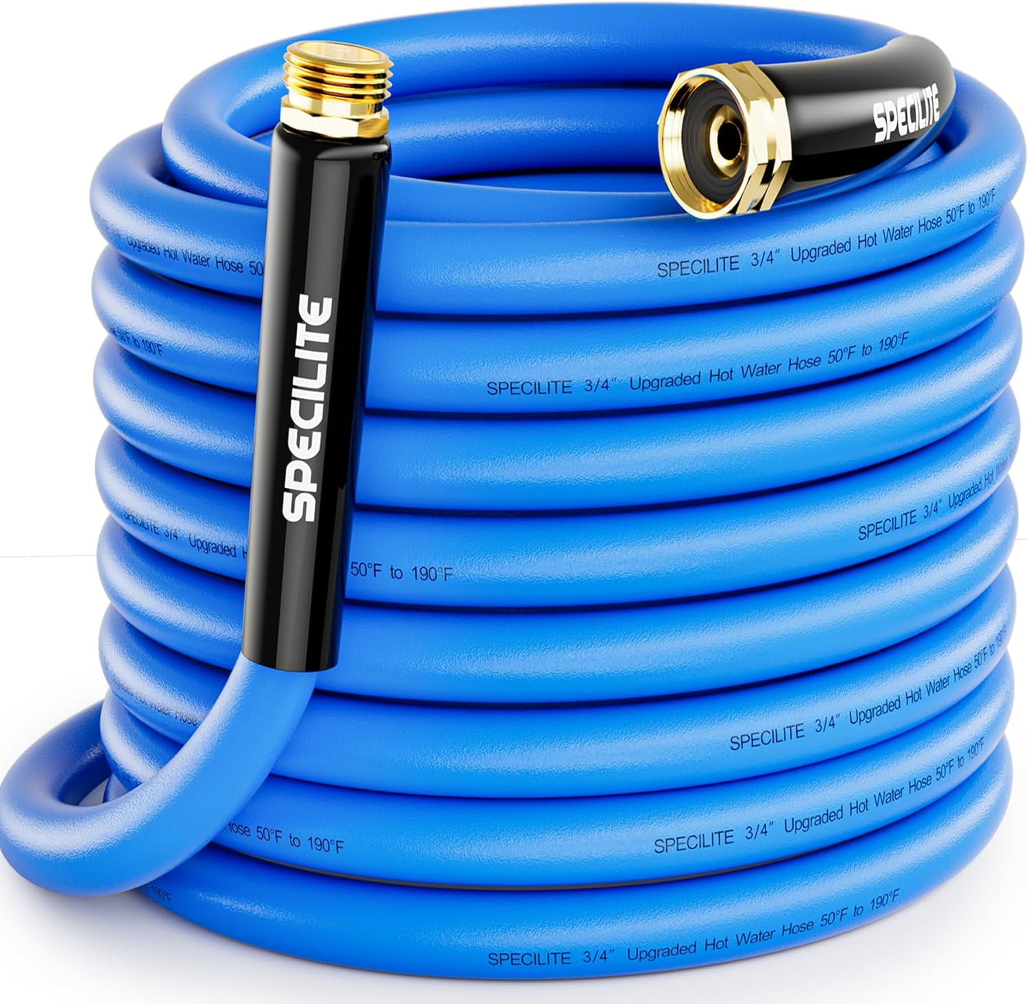 Hot/Cold Water Hose 3/4 in × 50 ft, Garden Hose 50℉ To 190℉, Heavy