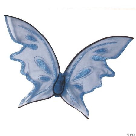 Hot Color Butterfly Wings - Blue