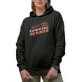 thumbnail image 1 of Hot Cowgirl Summer feat. a Cowboy Hat Art Merch Gift, Black Hooded Sweatshirt or Hoodie, Small, 1 of 5