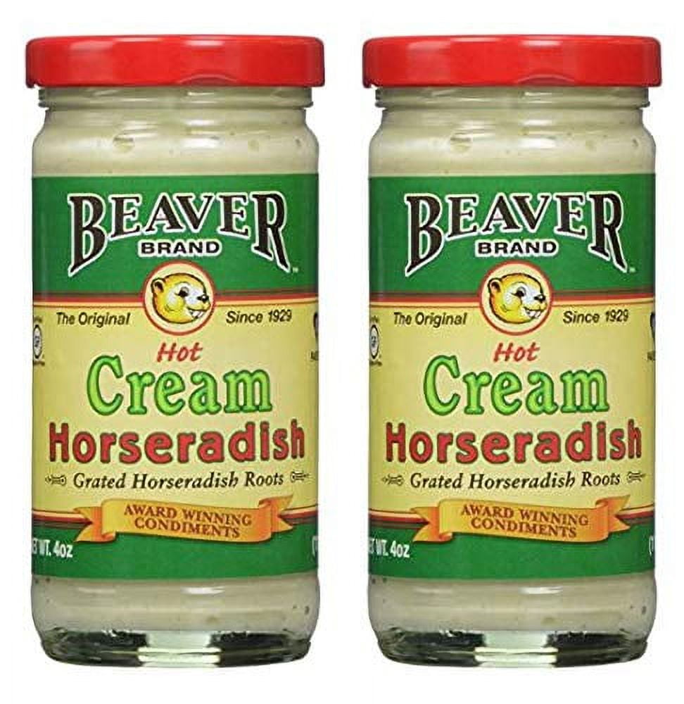 Hot Cream Horseradish 4 oz (Pack of 2)