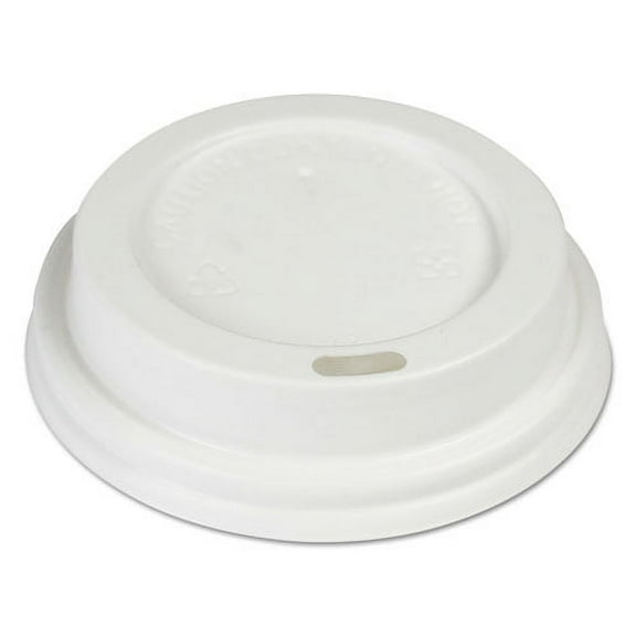 Hot Cup Lids, Fits 8 Oz Hot Cups, White, 1,000/carton | Bundle of 2 Cartons