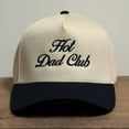 thumbnail image 1 of Hot Dad Club Embroidered Hat, Adjustable Snapback Cap for Fathers, Cool Funny Gift Idea for Dads, Perfect for Everyday Wear, Parties, Vacations and Street Style, 1 of 5