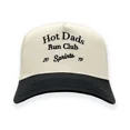 thumbnail image 1 of Hot Dads Run Club Trucker Hat, Adjustable Embroidered Cap for Men, Fun Dad Gift Idea, Perfect for Runners, Outdoor Style, Fitness Enthusiasts, Casual Wear and Everyday Street Fashion, 1 of 5