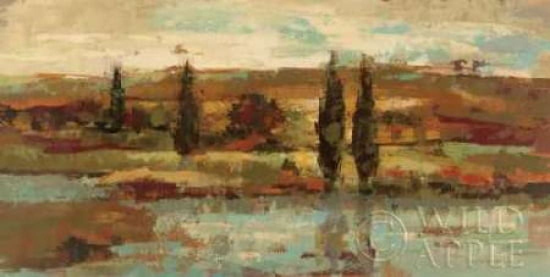 Hot Day by the River Canvas Art - Silvia Vassileva (10 x 20)