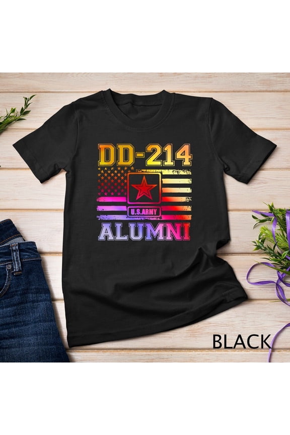 Hot Dd 214 Alumni Forces Retirement T-Shirt